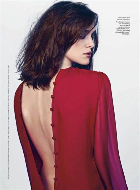 Keira Knightley Marie Claire Us March 2013