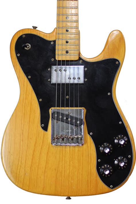 1977 Fender Telecaster Custom Black Book Guitars