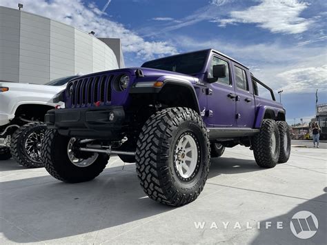 2021 Sema Stradman Purple 6x6 Jeep Jt Gladiator Wayalife Jeep Forum