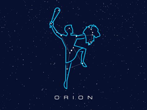 Constellations Orion By Csaba Gyulai On Dribbble