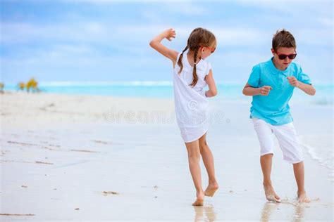 Kids At Beach Stock Photo Image Of Cheerful Happy Ocean 60025374