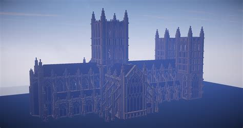 Gothic Cathedral Minecraft Schematics