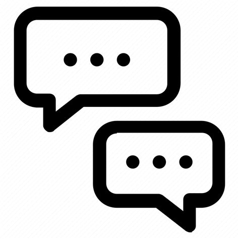 Chat Messages Text Bubbles Texting Icon Download On Iconfinder