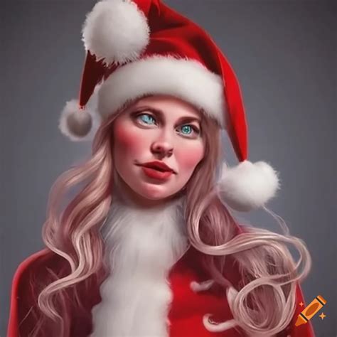 Gender Swapped Depiction Of Santa Claus
