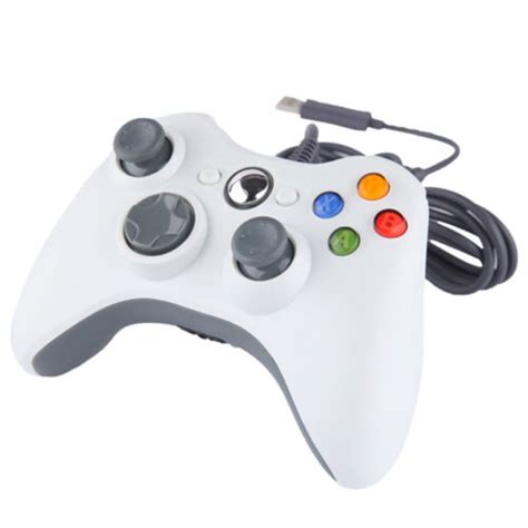 Usb Wiredwireless Game Pad Controller White For Microsoft Xbox 360 Pc