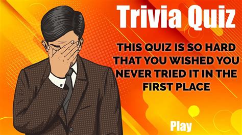 Impossible Trivia Quiz Youtube