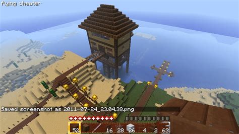 My Fully Legit Stilt House Minecraft Map