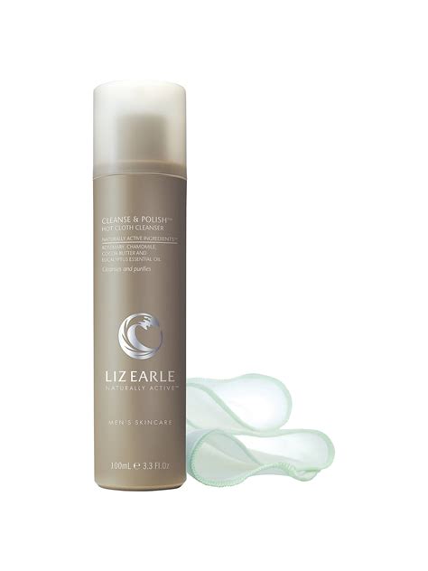 Liz Earle For Men Cleanse And Polish™ Hot Cloth Cleanser 100ml With 2 Muslin Cloths At John Lewis