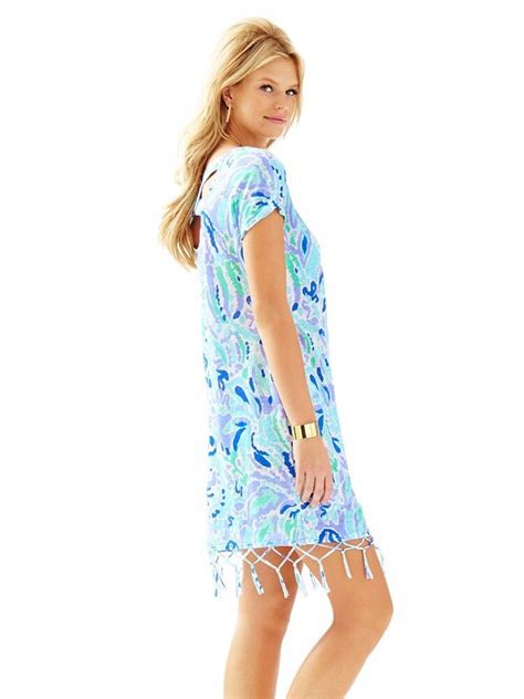 New Lilly Pulitzer Beach Comber Dress Lillys Lilac Nice Ink Blue Purple