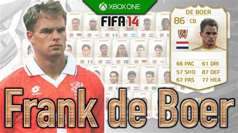 Đây là đánh giá huyền thoại fifa 16 frank de boer của tôi! FIFA 14 | Legend Review | Frank De Boer ! - YouTube