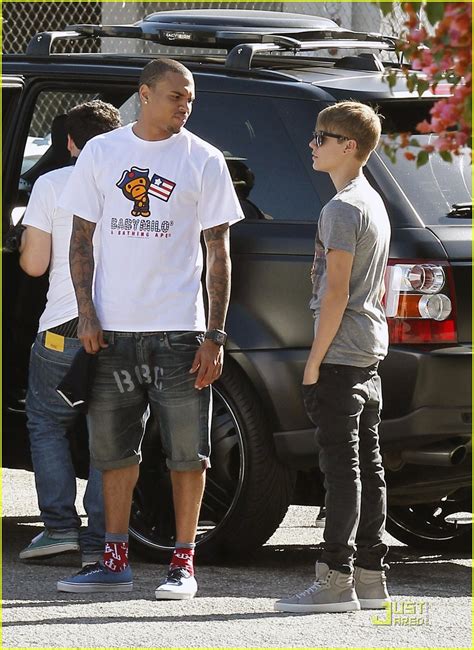 Chris Brown And Justin Bieber Another Duet In The Works Photo 2561895 Chris Brown Justin