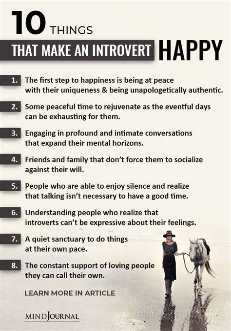 10 Things That Make An Introvert Happy The Minds Journal