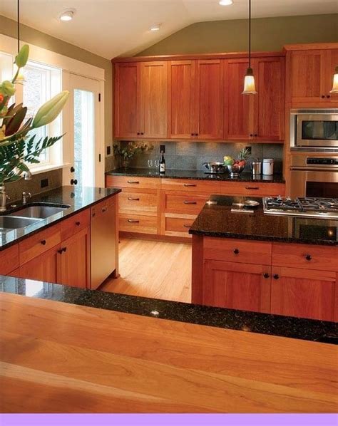 Considering cherry wood cabinets in the kitchen learn all about. Dark, light, oak, maple, cherry cabinetry and kitchen ...