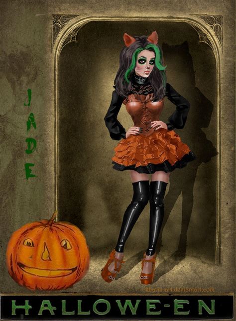 Halloween Jade By Corruptivejade On Deviantart