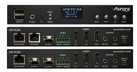 Aurora Multimedia Ipx Tc3a Sound And Video Contractor