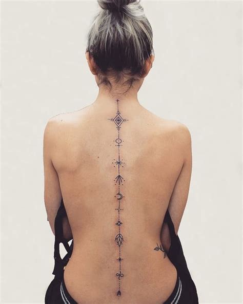 17 Spine Tattoo Designs That Will Chill You To The Bone Spine Tattoos