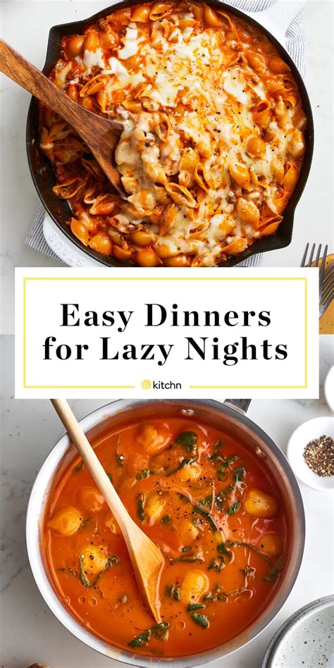 25 Easy Winter Meals For When Youre Feeling Too Lazy To Cook Winter Dinner Lazy Dinners Dinner