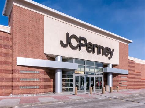 Jc Penney Retail Store Exterior And Trademark Logo Editorial Photo