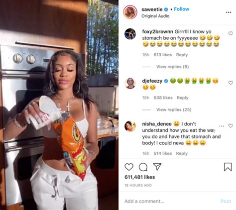 ‘this How You Supposed To Do It Saweetie Spices Up Fans Timelines