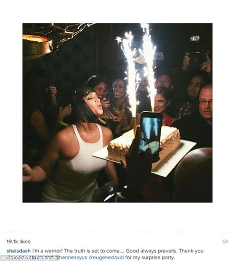 Dascha Polanco Celebrates Surprise Birthday Party After Court Date Daily Mail Online