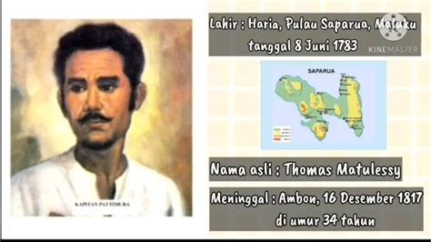 Biografi Dan Kisah Perjuangan Pahlawan Nasional Kapitan Pattimura