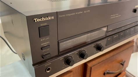 technics su v78 stereo integrated amplifier youtube
