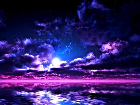 Purple And Blue Sky Background Carrotapp