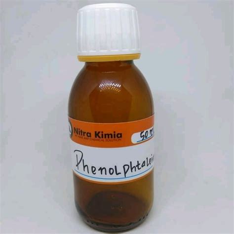 Jual Phenolphatalein Solution Indikator Pp Phenolphtalein Fenolphtalein