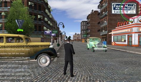 Downtown 1930s Mafia онлайн игра про мафию