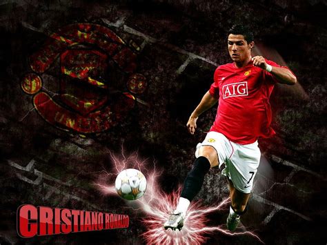 Hd Wallpaper Cristiano Ronaldo Manchester United Picture Celebrity