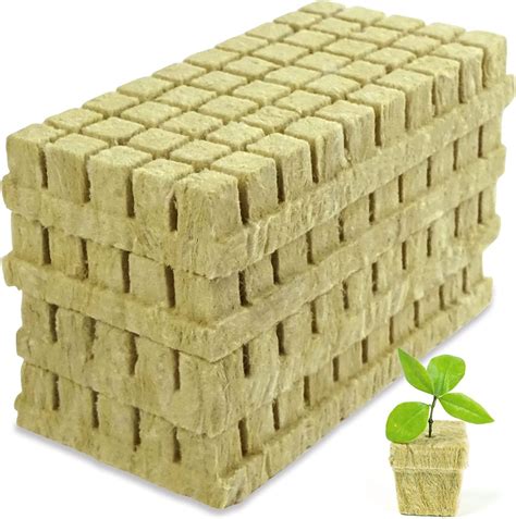 Skinnybunny Rockwool Cubes 1 Inch Rock Wool Planting