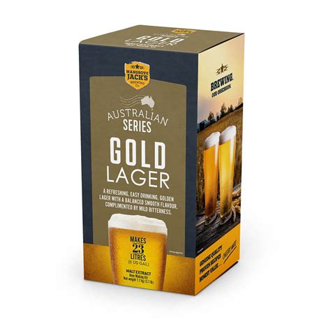 Mj Australian Brewer S Series Gold Lager Mangrove Jack S We Ll Work