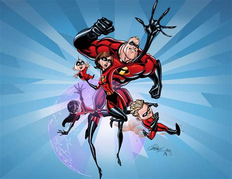 The Incredibles By J Skipper On Deviantart
