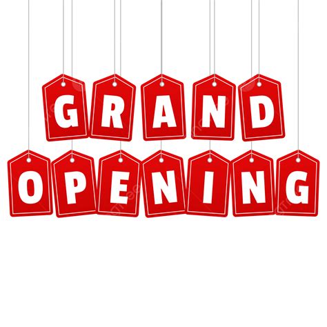 Grand Opening Text Vector Png Images Grand Opening Text Headline Theme
