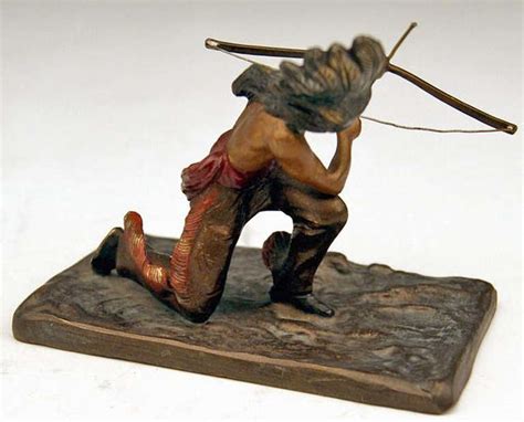 Vienna Bronze Carl Kauba Style Native American Hunting Red Indian Bow Arrow 1910 At 1stdibs