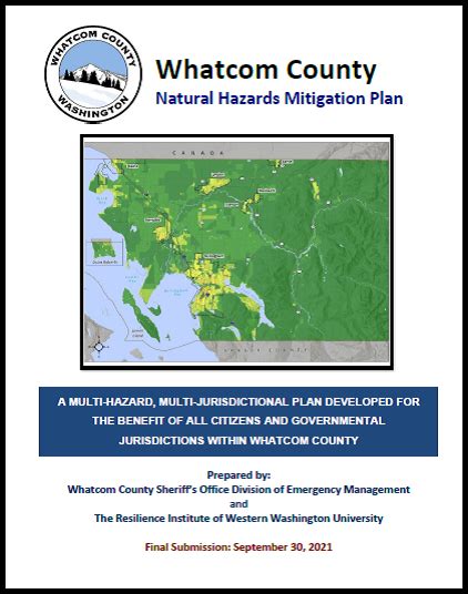 Natural Hazards Mitigation Plan Update Project Lake Whatcom Water And