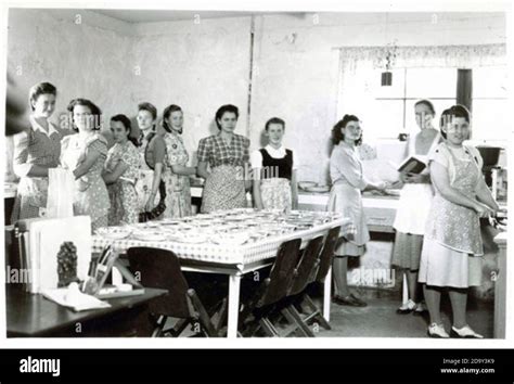 1940s Home Economics High Resolution Stock Photography And Images Alamy