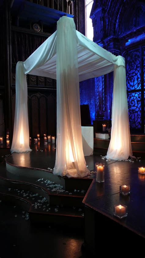 With A Magnificent Backdrop This Chuppah Is Simple In Style And Grace