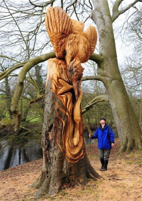 Amazing Wooden Sculptures Part 2 Tree Sculpture Tree Carving Tree Art