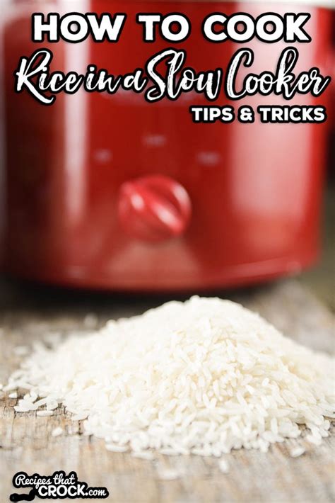 There are a lot of ways you can go wrong. How to Cook Rice in a Slow Cooker: Tips for Success ...