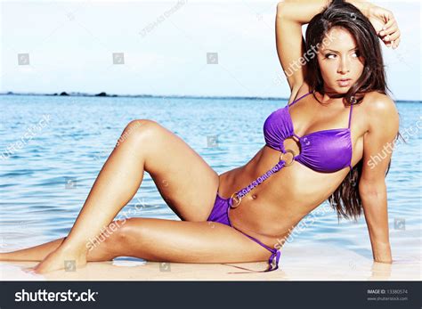 Sexy Bikini Girl Lying On Beach Stock Photo Shutterstock The Best Porn Website