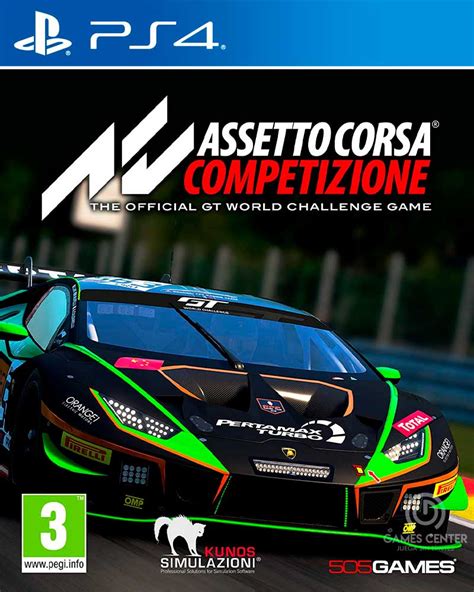 Assetto Corsa Competizione PlayStation 4 Games Center