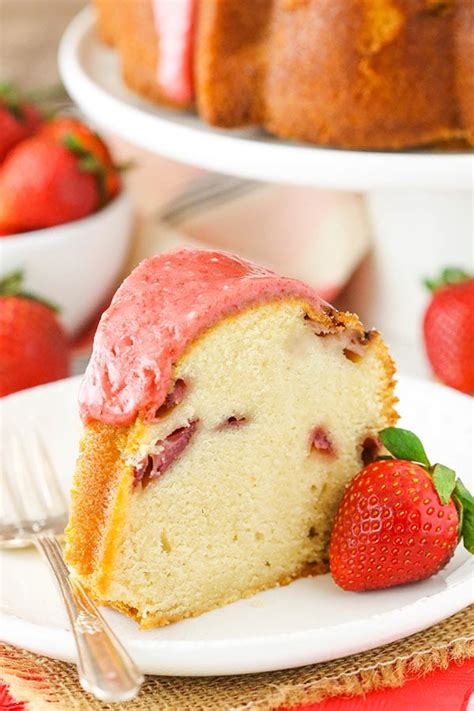 Strawberry Pound Cake Life Love And Sugar