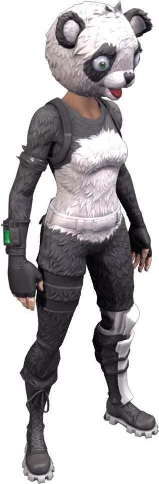 Download Panda Team Leader Fortnite Skin Panda Fortnite Costume Png