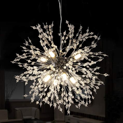 Light Dandelion Sputnik Chandelier Fireworks Ceiling Pendant Led Lamp Fixtures Ebay