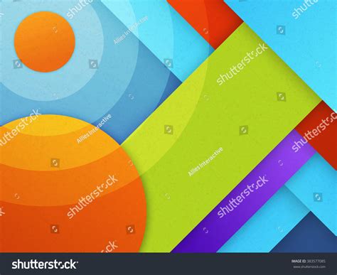 Material Design Background Modern Digital Design Stock Vector Royalty