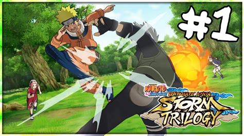 Naruto Ultimate Ninja Storm Trilogy Walkthrough Part 1 Genin
