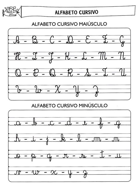 Alfabeto Manuscrito Letra Cursiva 706001 Aulas E Dicas Alfabeto