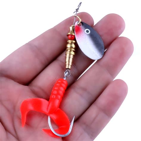 10 Pieces Spinnerbait Fishing Lure Spin Saltwater Lures 7g 0 24oz Hard