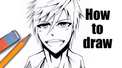 Anime Boy Sketch Step By Step